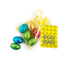 Organza Bag – Mini Chocolate Eggs